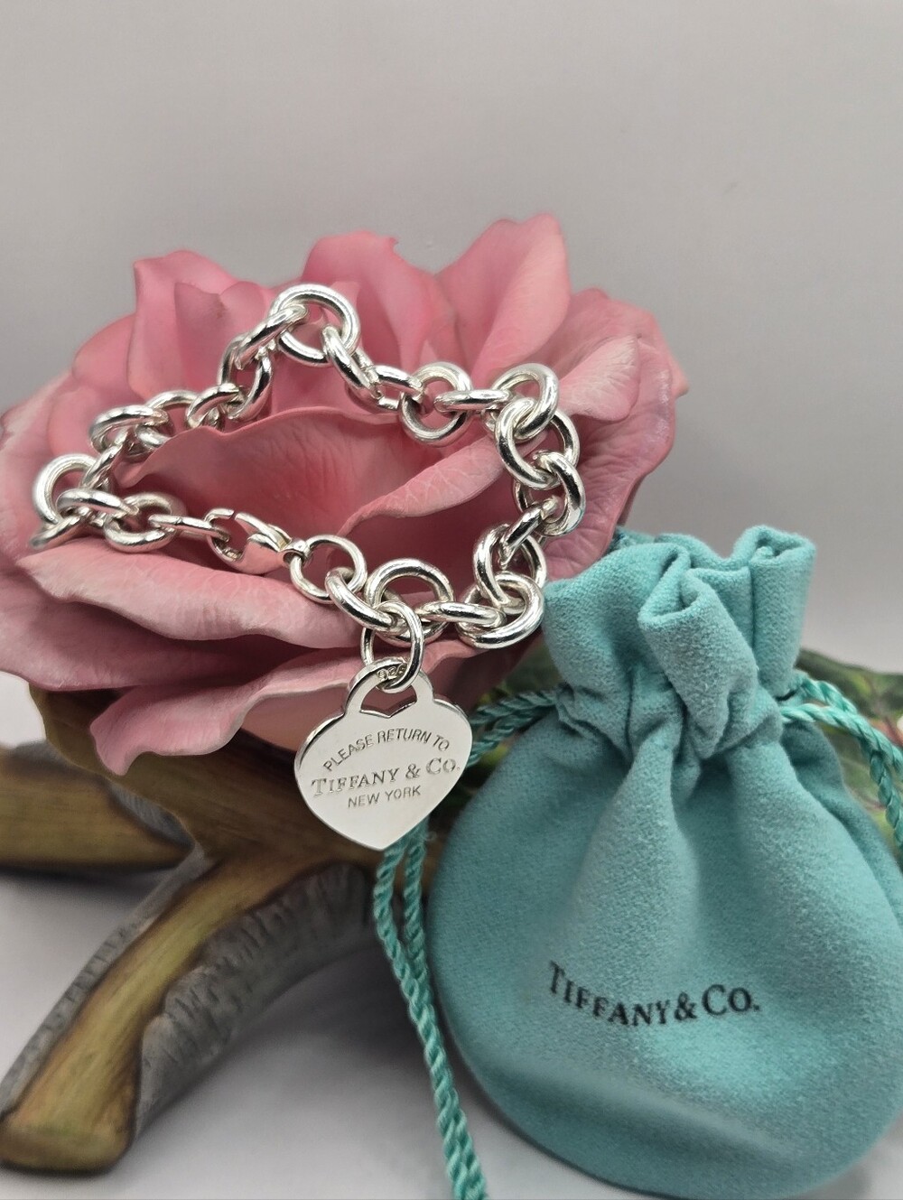 Tiffany & Co. Silver Heart Bracelet